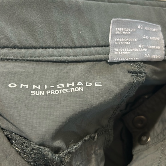 Columbia convertible pants women’s 16 hiking utility workwear cargo omni-shade - Picture 10 of 16